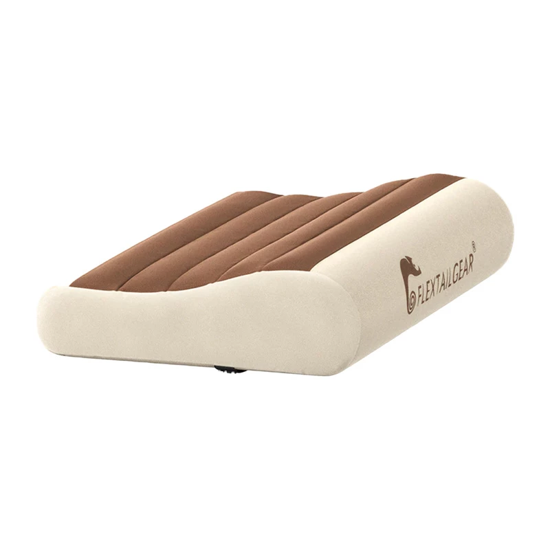 Flextail Zero Pillow Inflatable Camping Pillow (Brown)