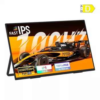 ZEUSLAP Z23 LITE 23.8 inch kaasaskantav monitor - Full HD IPS 100Hz USB-C