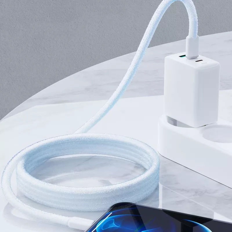 ACEFAST MFI USB-C to Lightning kaabel 1,2 m, 30 W, 3 A, must (C2-01)