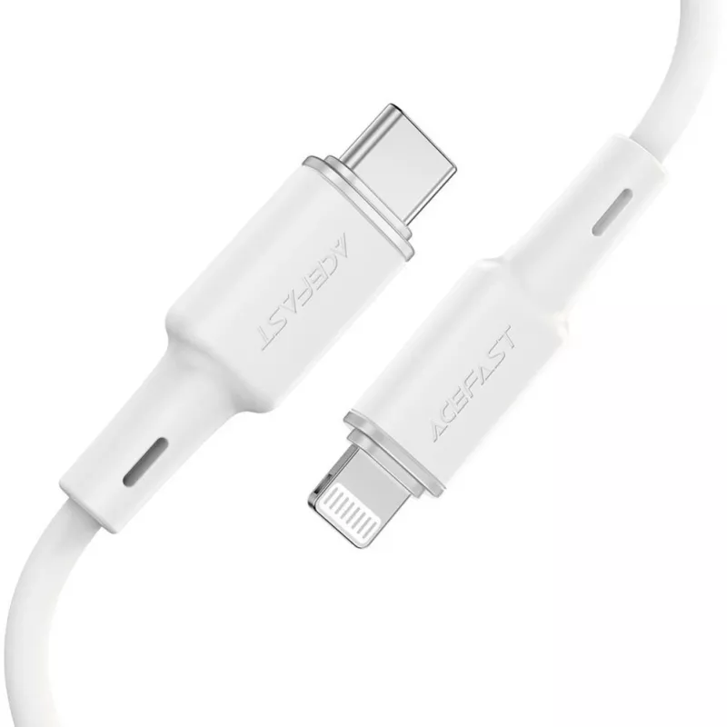 ACEFAST MFI USB-C to Lightning kaabel 1,2 m, 30 W, 3 A, must (C2-01)