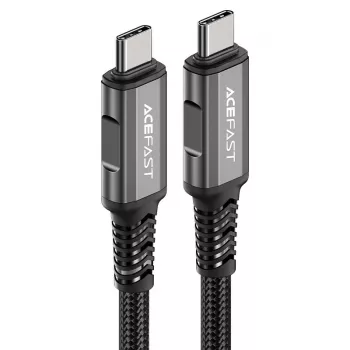 ACEFAST C1-09 USB-C to USB-C USB4 PD3.1 5A 1m kaabel - Hall/Must