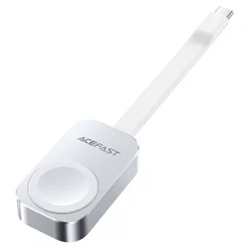 Acefast E21 5W juhtmevaba laadija Apple Watchile - hõbedane