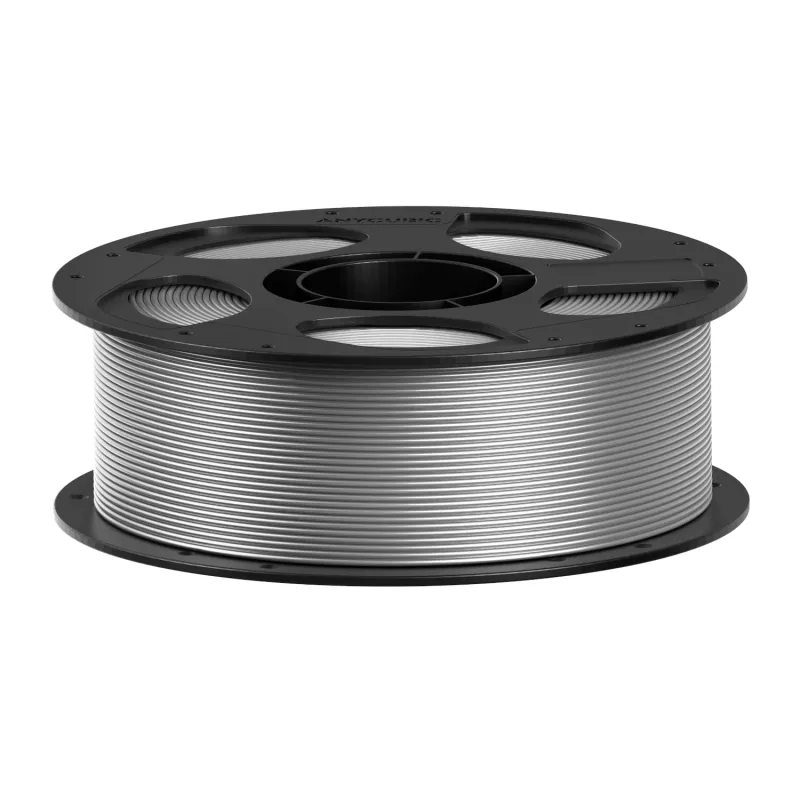 Anycubic PLA Silk Filament 1.75mm Silver 1kg