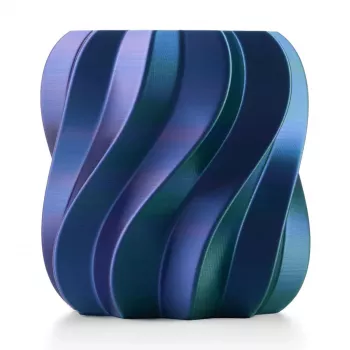 Anycubic PLA Silk Tri-Color Filament 1.75mm Blue, Green, Purple AHSC14-103