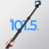 ULANZI VL03 Magic Arm Super Clamp koos liigendvarrega jalgrattale, vardale, lauale, 1/4 inch kinnitus, must