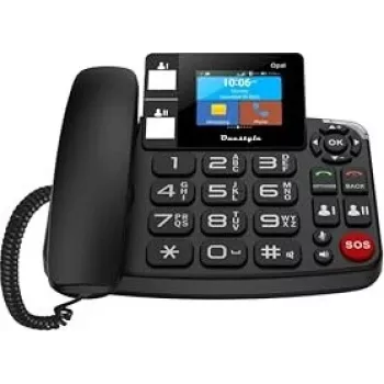 Onestyle Opal SIM lauatelefon must (UNISOC SL8521E Dual Core)