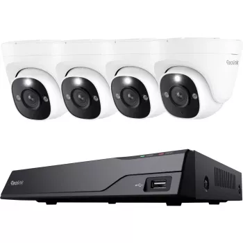 Reolink NVS8-12MD4 8-kanaliline 12MP PoE NVR turvakaamerasüsteem 4 kaameraga
