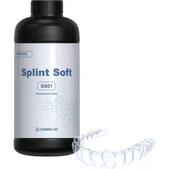 Shining 3D DENTAL SPLINT SS01 1kg Biocompatible Resin for Dental Splints, Night Guards, Retainers