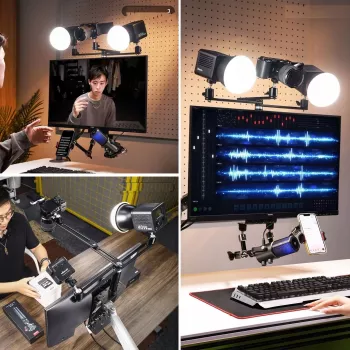 ULANZI VESA Monitori kinnitusadapter - must