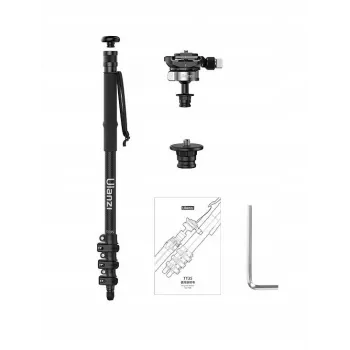 ULANZI TT35 Professionaalne Süsinikkiust Monojalg 130 cm Vedelpeaga DSLR-kaamerale