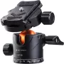 K&F Concept BH-28L Kuulkinnituspea, 10 kg koormus, 28 mm kuul, Arca-Swiss, must