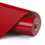 LOKLIK Basic Heat Transfer Vinyl - Punane - 30,5 x 180 cm (12 tolli x 6 jalga)