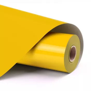 LOKLiK Basic Heat Transfer Vinyl - Kollane - 30,5 x 180 cm