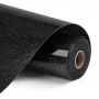 LOKLIK Heat Transfer Vinyl Glitter - Must - 12 tolli x 10 jala rull