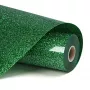 LOKLIK Heat Transfer Vinyl Glitter - Roheline - 12 tolli x 5 jala rull