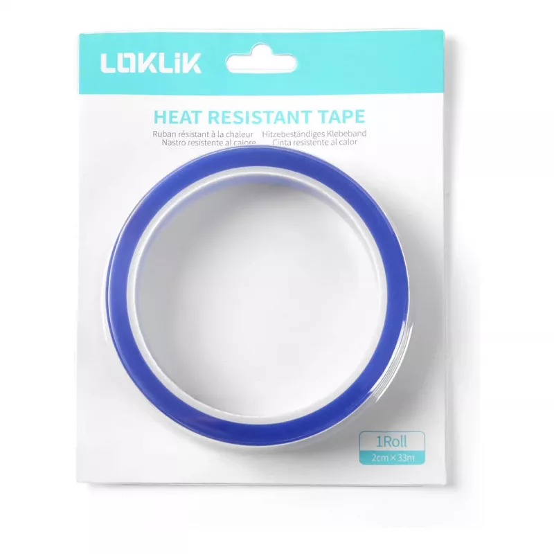 LOKLiK Sublimatsiooni kuumuskindel teip - sinine