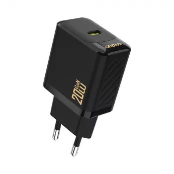 Dudao A26EU GaN 20W USB-C laadija, must