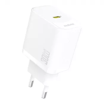 DUDAO A27PEU 30W GaN USB-C laadija Valge
