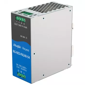 Reyee RG-NIS-PA240-54 Industrial Switch Toiteplokk 240W 54V