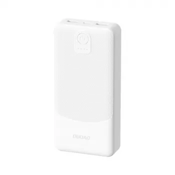 Powerbank Dudao K10Pro 2.4A 20000mAh 2 x USB-A - Valge