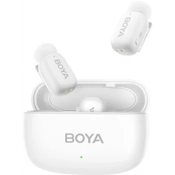 BOYA MINI-13 Wireless Microphone System 2TX+2RX White