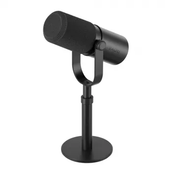 BOYA CastMic P60D stuudiomikrofon, USB/XLR, kardioid, kondensaator, must