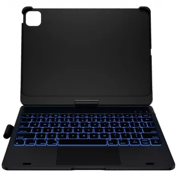 Typecase Flexbook Touch klaviatuuriga ümbris iPad Pro 11 2024/2025, must