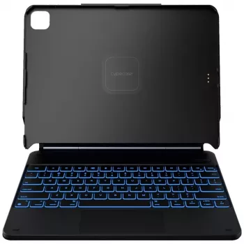 Typecase Edge + klaviatuurikorpus iPad Air 13 M2 2024 / M3 2025 / M4 2026 jaoks, must