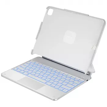 Typecase Edge + klaviatuurikorpus iPad Air 13 M2 2024 / M3 2025 / M4 2026 jaoks, valge