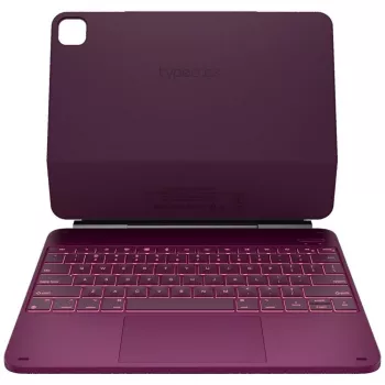 Typecase Edge klaviatuuriga ümbris iPad Pro 13 2024/2025, Raspberry