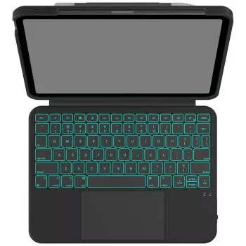 Typecase Folio Duo klaviatuuriga ümbris iPad Air 11 M2 2024 / M3 2025 / M4 2026 jaoks, must