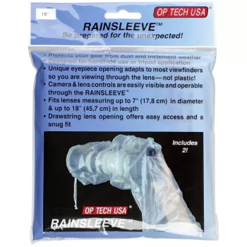 OP TECH Rain-Sleeve 1x2 Camera Rain Cover