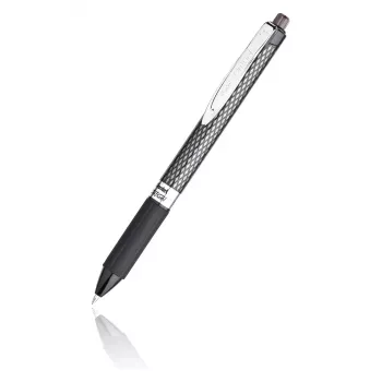 Pentel Oh!Gel Geelrullpliiats Must 0,35 mm