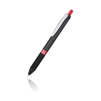 Pentel Oh!Gel Geelrullpliiats Punane 0,35 mm