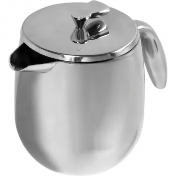 Bodum COLUMBIA French Press kohvimasin, 4 tassi, 0.5L, kaheseinaline roostevaba teras, vaakumisolatsiooniga, poleeritud hõbe