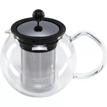 Bodum ASSAM Teepress 0,5 liitrit Roostevaba teras / Must