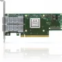 Mellanox NVIDIA ConnectX-6 VPI MCX653106A-HDAT-SP võrguadapteri kaart - HDR IB (200Gb/s) ja 200GbE kahe pordiga QSFP56 PCIe 4.0 x16 kõrge kronstein