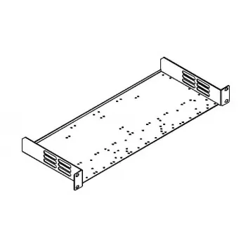 Kramer Electronics RK-1 Rack Mount Kit - 1U - 19 inch (48.3 cm) - Must