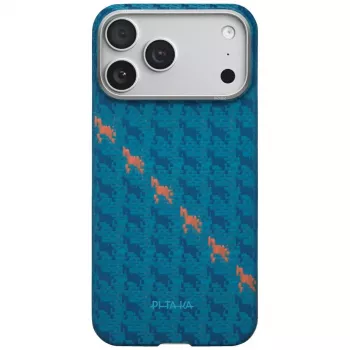 PITAKA Happiness Rides Edge Case MagSafe iPhone 17 Pro Max Indigo
