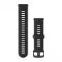 Garmin Silicone Watch Band for Forerunner 745 - Black (20 mm, Quick Release) 010-11251-9B