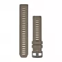 Garmin QuickFit 22 mm silikoonist käerihm Instinct 2, fēnix 7/6/5, Forerunner 955/945, Epix (Gen 2), Approach S62 jaoks - Coyote Tan (010-13105-07)