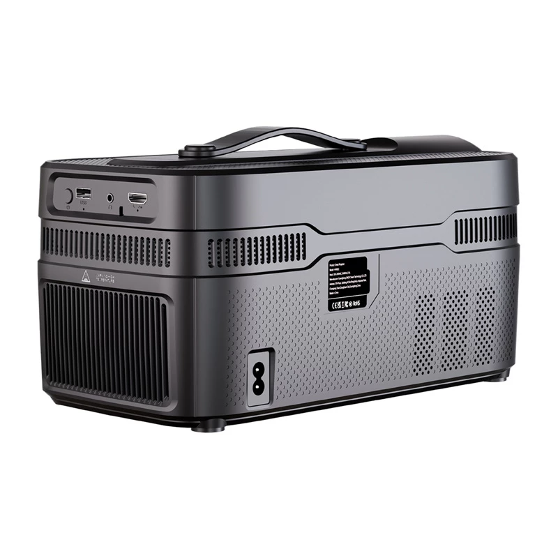 Magcubic HY450C Projektor - HD 720p, 200 ANSI luumenit, Android 11.0, Wi-Fi 6, Bluetooth 5.0