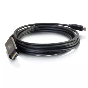 C2G USB-C to HDMI adapterkaabel - 1,83 m - must - 4K@60Hz - pööratav USB-C pistik