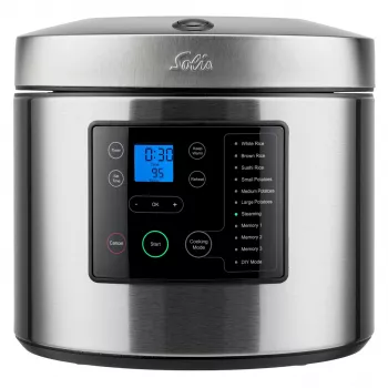 Solis Riisi- ja kartulikeetja 8161, 1,8L, 700W, hõbe/must