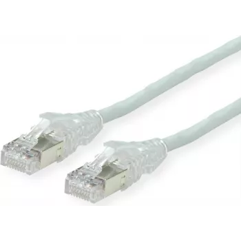 Dätwyler Patch-kaabel Cat.5e S/UTP, CU 5502 flex PVC, AMP v2, must, 2,0 m