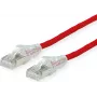 ROTRONIC-SECOMP Dätwyler Patch-kaabel RJ-45 Isane RJ-45 Isane 1 m SFTP PiMF Cat 6 LSZH Keerdunud Punane