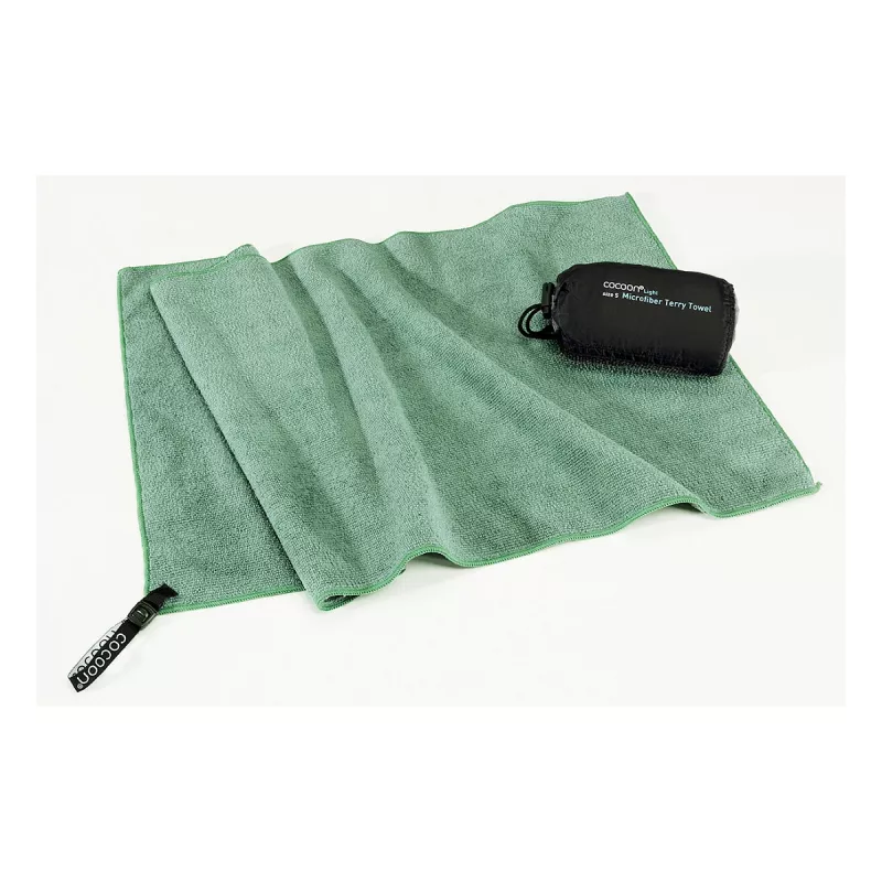 Cocoon Microfiber Terry Towel Light 150x80cm Bamboo Green