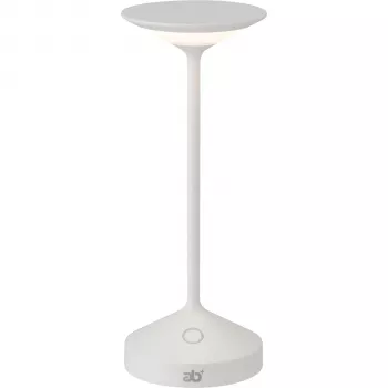 ab+ by Abert Tempo Mini kaasaskantav laualamp valge