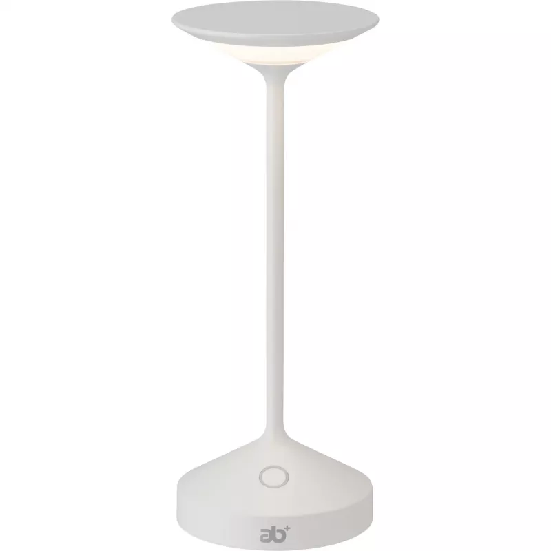 ab+ by Abert Tempo Mini kaasaskantav laualamp valge