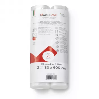 MagicVac 2 vaakumkile rullid 30 cm x 6 m (2 rulli)